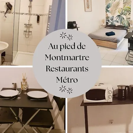 Appartamento Au Pied De Montmartre Dans Résidence Avec Gardien Et Caméra De Surveillance Parigi